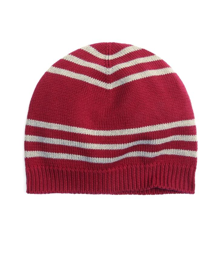 Brooks Brothers Men's Cotton Rugby Stripe Hat