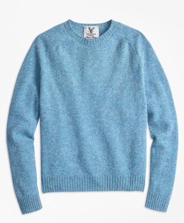 Brooks Brothers Men's Limited-edition Braemar Shetland Lambswool Crewneck Sweater