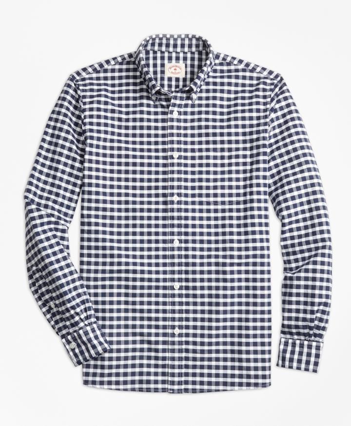 Brooks Brothers Men's Gingham Sport Shirt