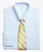 Brooks Brothers Non-iron Milano Fit Dobby Gingham Dress Shirt