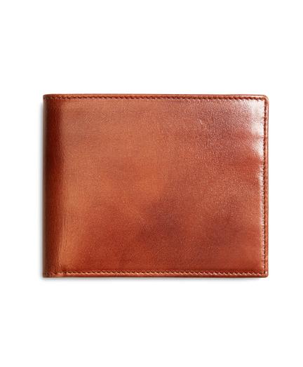 Brooks Brothers Burnished Leather Wallet