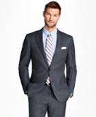Brooks Brothers Men's Regent Fit Saxxon Wool Bird's-eye 1818 Suit