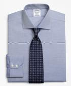 Brooks Brothers Men's Slim Fitted Dress Shirt, Non-iron Textured Circles