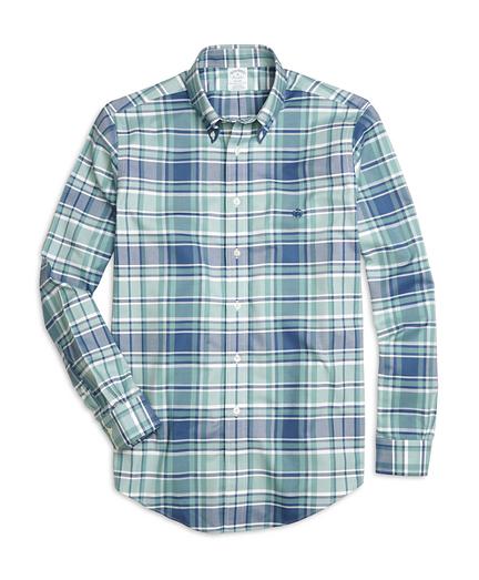 Brooks Brothers Non-iron Regent Fit Plaid Sport Shirt