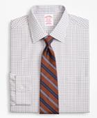 Brooks Brothers Men's Relaxed Fit Relaxed-fit Dress Shirt, Non-iron Framed Windowpane