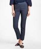 Brooks Brothers Cropped Corded Cotton-blend Pants