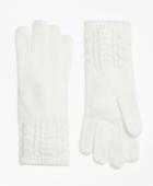 Brooks Brothers Women's Aran Knit Gloves