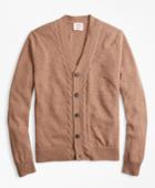 Brooks Brothers Men's Alpaca-blend Cable V-neck Cardigan
