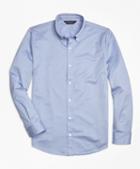 Brooks Brothers Mini-jacquard Button-down Knit Shirt