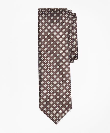 Brooks Brothers Geometric Print Silk Tie