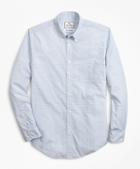 Brooks Brothers Luxury Collection Regent Fitted Sport Shirt, Button-down Collar Geo Print