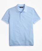 Brooks Brothers Slim Fit Cotton And Linen  Stripe Collar Polo Shirt