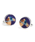 Brooks Brothers Men's Needlepoint Horse Cuff Links