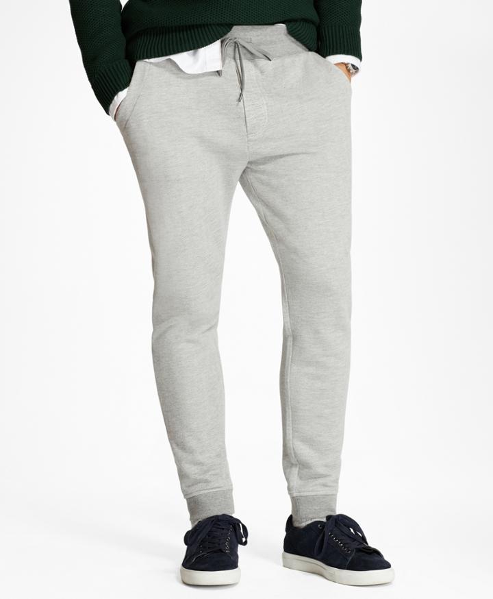 Brooks Brothers Men's Herringbone Jacquard Sweatpants