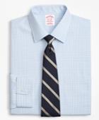 Brooks Brothers Men's Relaxed Fit Relaxed-fit Dress Shirt, Non-iron Triple Check