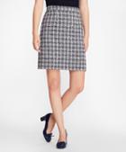 Brooks Brothers Boucle A-line Skirt
