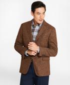 Brooks Brothers Regent Fit Brookstweed Brown Herringbone Sport Coat