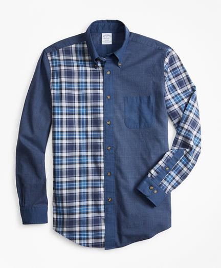 Brooks Brothers Regent Fit Plaid Flannel Fun Sport Shirt