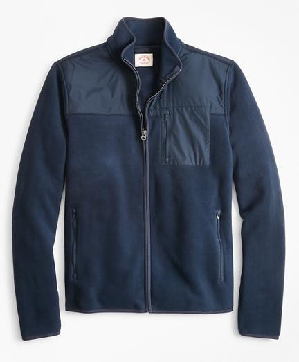 Brooks Brothers Polar Fleece Zip-up Jacket