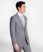 Brooks Brothers Men's Regent Fit Three-button Check 1818 Suit