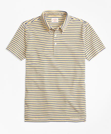 Brooks Brothers Feeder Stripe Polo Shirt