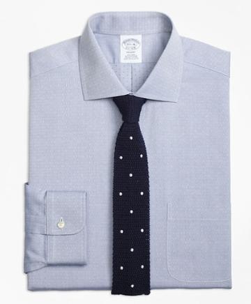 Brooks Brothers Regent Fitted Dress Shirt, Non-iron English Collar Dobby