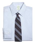 Brooks Brothers Men's Extra Slim Fit Slim-fit Dress Shirt, Heathered Candy Stripe