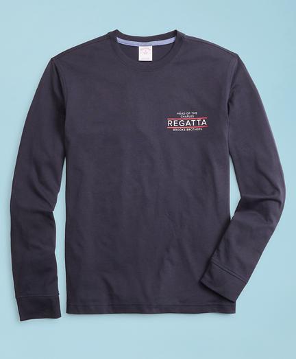 Brooks Brothers 2018  Head Of The Charles Regatta Cotton Long-sleeve T-shirt