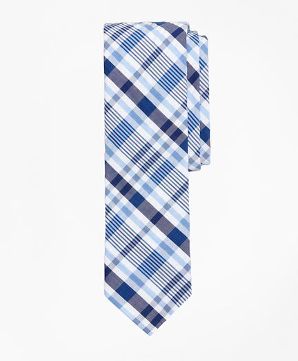 Brooks Brothers Plaid Seersucker Tie