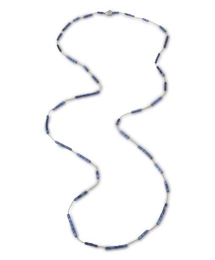 Brooks Brothers Bead And Link Necklace