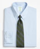 Brooks Brothers Men's Extra Slim Fit Slim-fit Dress Shirt, Non-iron Tonal Ground Stripe
