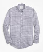 Brooks Brothers Men's Luxury Collection Regent Fitted Sport Shirt, Button-down Collar Paisley Print