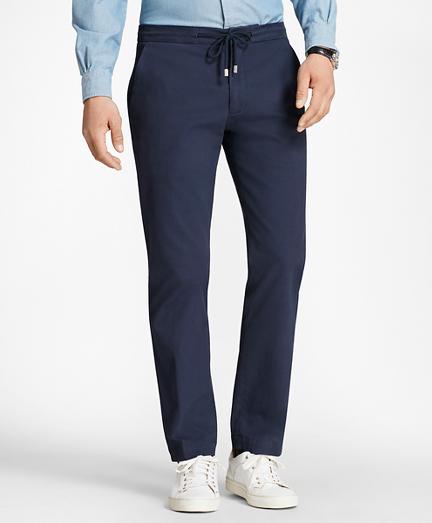 Brooks Brothers Canvas Stretch Drawstring Pants