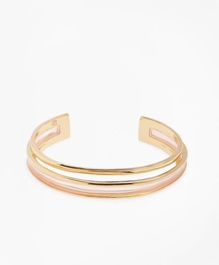 Brooks Brothers Plique-a-jour Enamel Cuff Bracelet