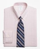 Brooks Brothers Regent Fitted Dress Shirt, Non-iron Micro-tattersall