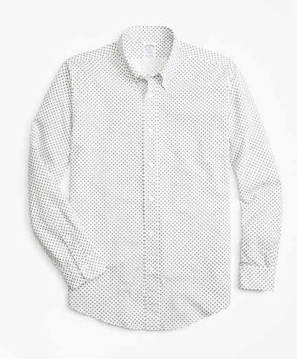 Brooks Brothers Regent Fit Supima Mini-foulard Print Sport Shirt