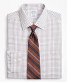 Brooks Brothers Regent Fitted Dress Shirt, Non-iron Framed Windowpane