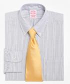 Brooks Brothers Traditional Fit Stripe Dress Shirt