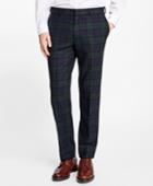 Brooks Brothers Men's Black Watch Tartan Dress Trousers