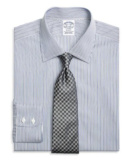 Brooks Brothers Regent Fitted Dress Shirt, Rope Stripe