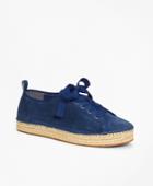 Brooks Brothers Women's Suede Espadrille Sneakers