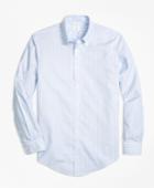Brooks Brothers Men's Non-iron Brookscool Milano Fit Stripe Sport Shirt
