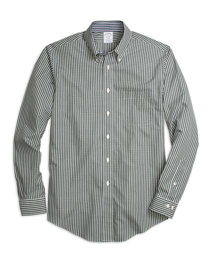 Brooks Brothers Non-iron Regent Fit Micro Check Sport Shirt