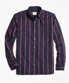 Brooks Brothers Regal Stripe Flannel Sport Shirt