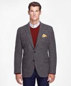 Brooks Brothers Fitzgerald Fit Harris Tweed Houndstooth Sport Coat