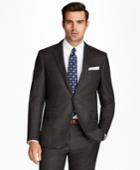 Brooks Brothers Men's Regent Fit Flannel Windowpane 1818 Suit