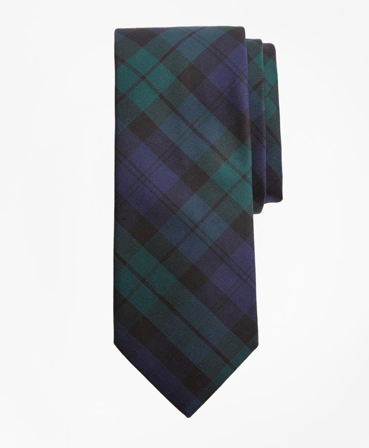 Brooks Brothers Men's Black Watch Tie