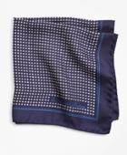 Brooks Brothers Men's Dots Pocket Square