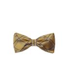 Brooks Brothers Two-tone Plaid Pre-tied Bow Tie