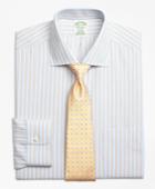 Brooks Brothers Men's Extra Slim Fit Slim-fit Dress Shirts, Non-iron Framed Track Stripe